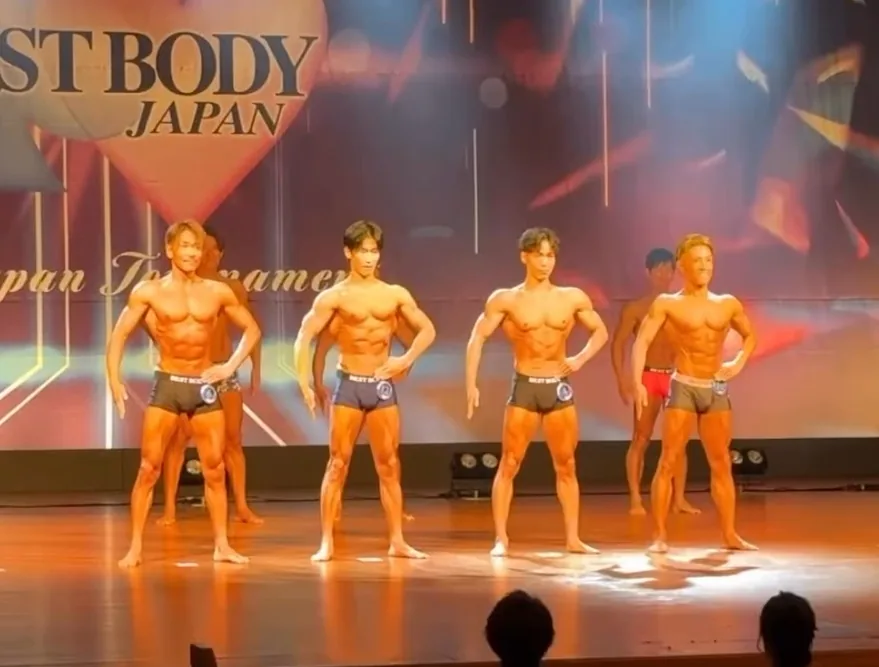 ベストボディジャパンの大会ステージ